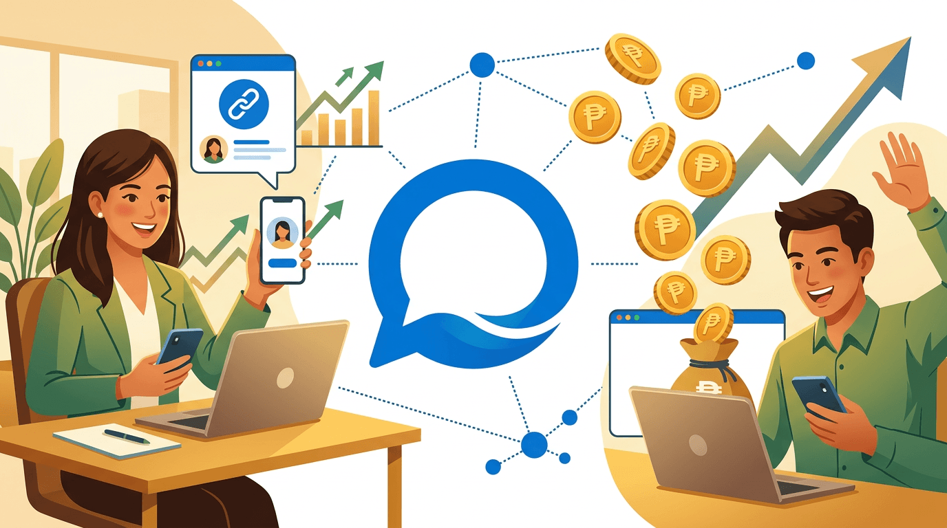 AlonChat Affiliate Program — earn passive income by referring businesses