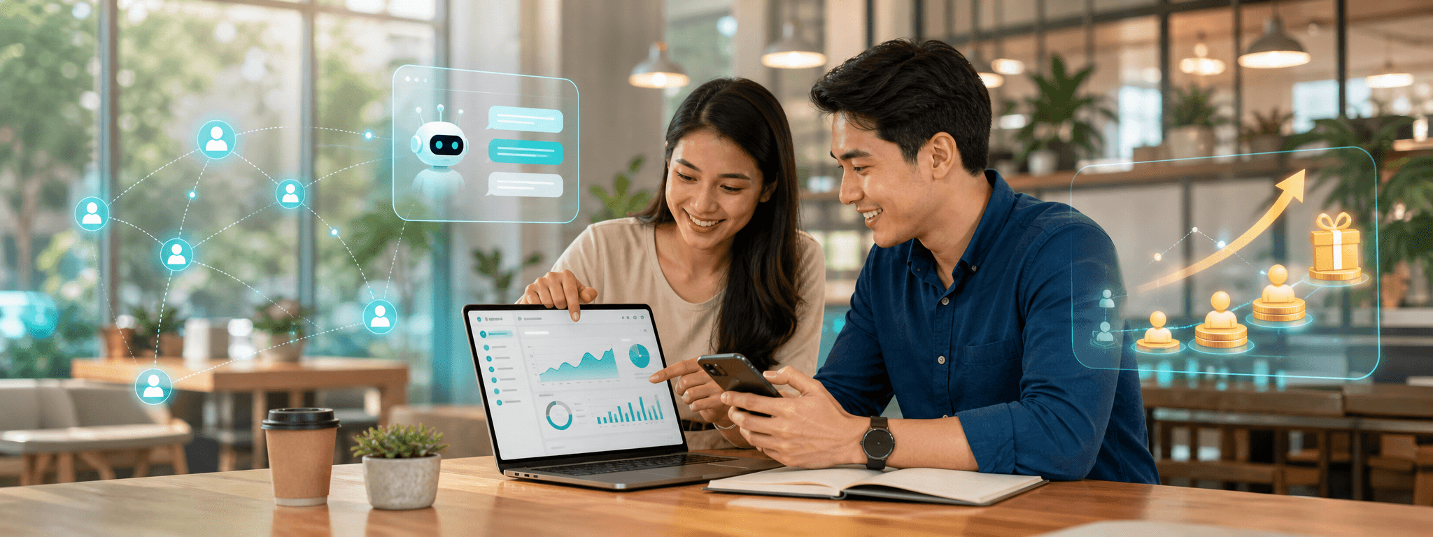 AlonChat Affiliate Program — earn passive income by referring businesses
